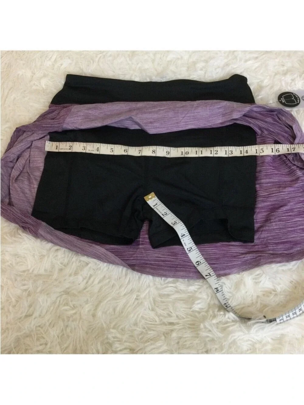 Nine West Active Skort with attached biker style short Woman's size L